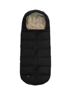 Finnsøn Alma Eco Universal Quilted Footmuff, Black