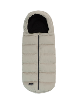 Finnsøn Alma Eco Universal Quilted Footmuff, Taupe