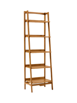 west elm Mid-Century Narrow Wood Bookcase, Acorn, Acorn