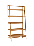 west elm Mid-Century Wide Wood Bookcase, Acorn