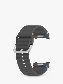 Samsung Galaxy Sport Band for Galaxy Watch7, 20mm M/L, Dark Grey, Dark Grey