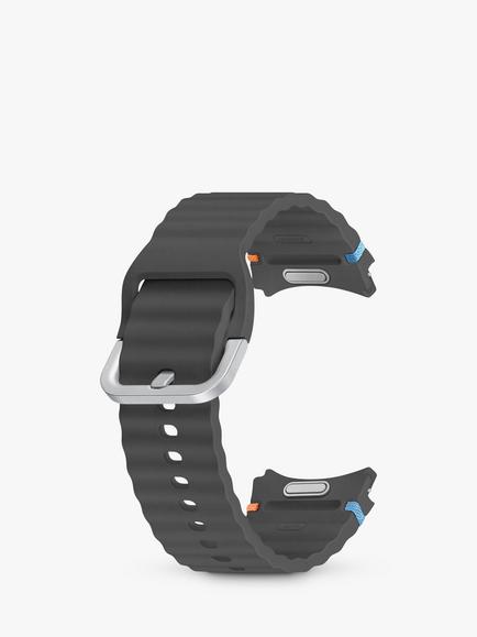 Samsung Galaxy Sport Band for Galaxy Watch7, 20mm M/L, Dark Grey, Dark Grey