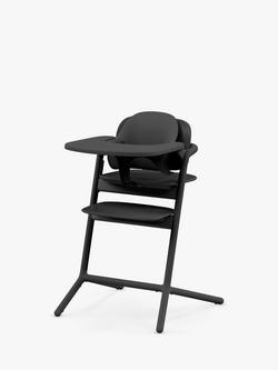 Cybex LEMO Highchair 3-In-1 Set, Black