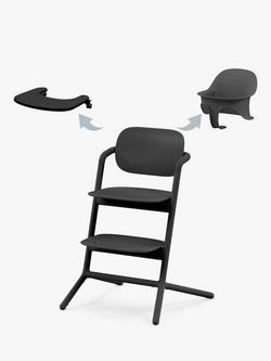 Cybex LEMO Highchair 3-In-1 Set - view 2, Black