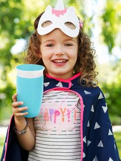 Munchkin Miracle No Spill Sippy Cup, 10oz - view 2, Blue