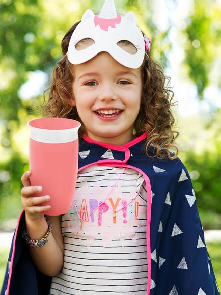 Munchkin Miracle No Spill Sippy Cup, 10oz - view 2, Pink