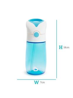 Munchkin Flip n Go Water Bottle - view 2, Blue