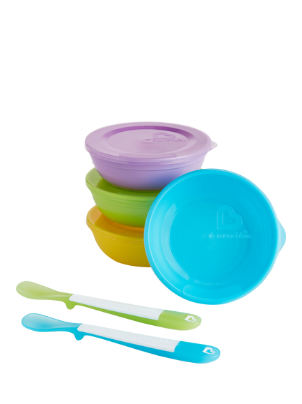 Munchkin Love-A-Bowls Baby Weaning Set, Multi