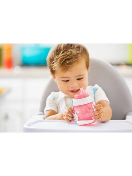 Munchkin Transition Sippy Cup, 4oz - view 2, Pink