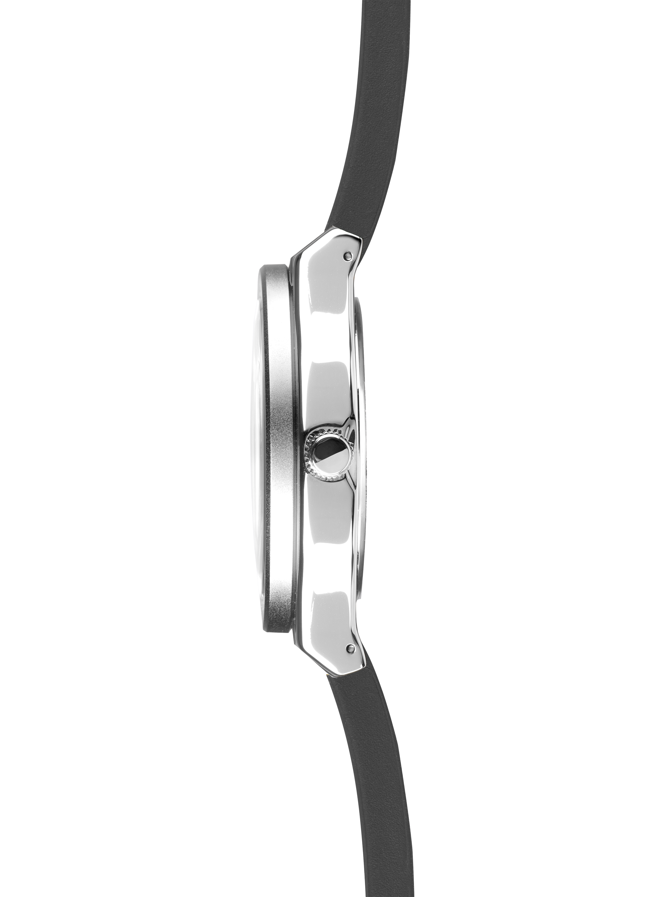 Product image 3 of 7, which shows Sekonda 30230 Men's Chronograph Silicone Strap Watch, Black