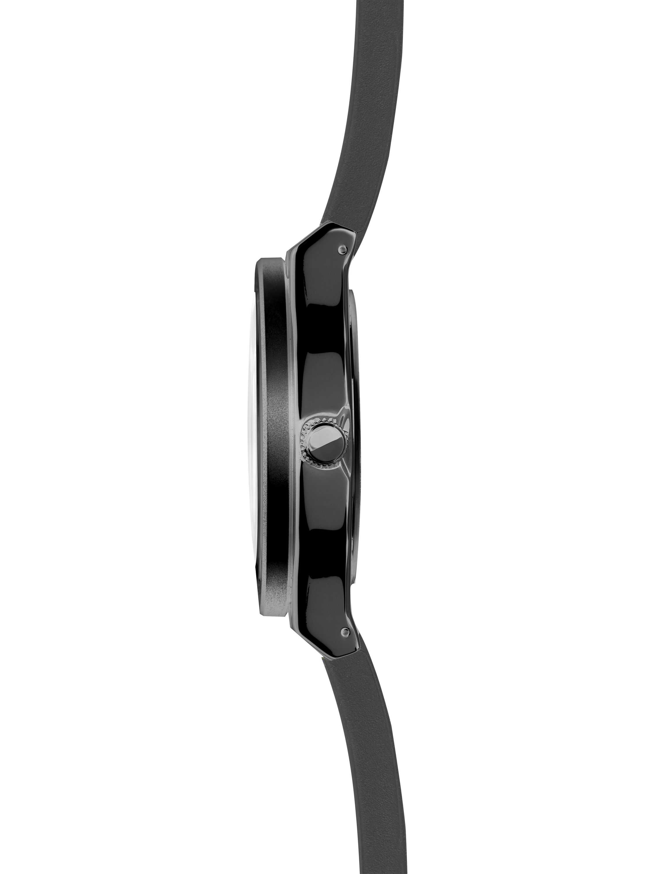 Product image 3 of 7, which shows Sekonda 30234 Men's Chronograph Silicone Strap Watch, Black