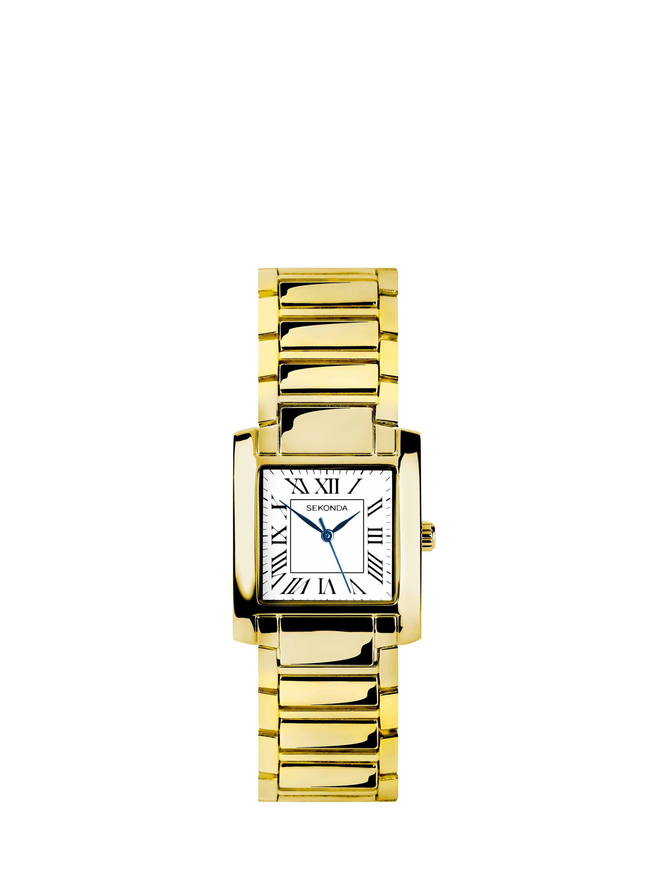 Sekonda 30244 Men's Roman Numeral Bracelet Strap Watch, Gold