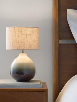 John Lewis Martha Small Duo Table Lamp, Cocoa - view 2, Cocoa