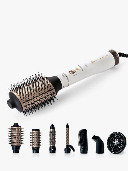 Bellissima Italia Air Wonder 8-in-1 Hair Styler, White/Gold, White/Gold