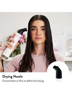 Bellissima Italia Air Wonder 8-in-1 Hair Styler, White/Gold - view 2, White/Gold