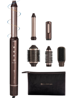 Bellissima Italia Prodigy Air Hair Styler, Deep Brown/Golden, Deep Brown/Golden