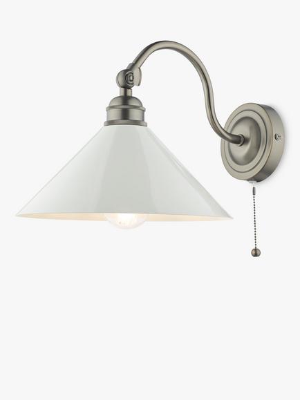 English Heritage Audley End Single Wall Light, Cream, Cream