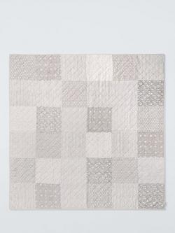 John Lewis Patchwork Quilted Cotton Bedspread, Natural - view 2, Natural