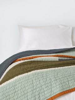John Lewis Verano Patchwork Quilted Bedspread, Multi
