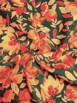 Viscount Textiles Autumn Textured Cotton Fabric, Multi, Multi