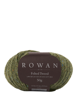 Rowan Felted Tweed DK Knitting Yarn, 50g, Khaki