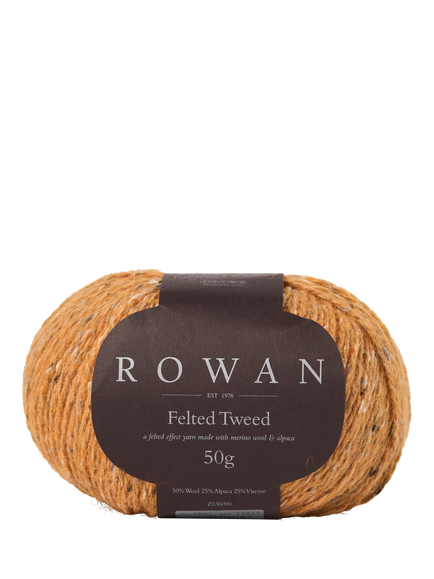 Rowan Felted Tweed DK Knitting Yarn, 50g, Tango