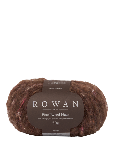 Rowan Fine Tweed Haze DK Knitting Yarn, 50g, Earth
