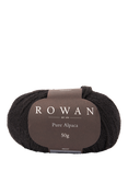 Rowan Pure Alpaca DK Knitting Yarn, 50g, Noir