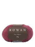 Rowan Pure Alpaca DK Knitting Yarn, 50g, Plum