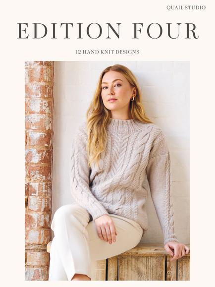 Quail Studio Edition Four Knitting Pattern Booklet, Multi