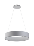 John Lewis Matteo Large Hoop Pendant Ceiling Light, Grey