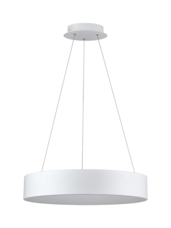 John Lewis Matteo Large Hoop Pendant Ceiling Light, White