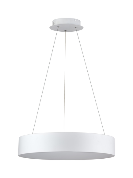 John Lewis Matteo Large Hoop Pendant Ceiling Light, White