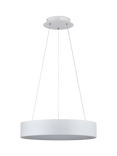 John Lewis Matteo Small Hoop Pendant Ceiling Light, White