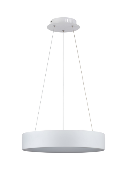 John Lewis Matteo Small Hoop Pendant Ceiling Light, White