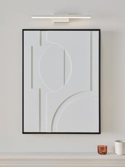 John Lewis Matteo Picture Wall Light, 45cm - view 2, White