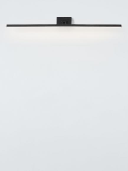 John Lewis Matteo Picture Wall Light, 80cm, Black