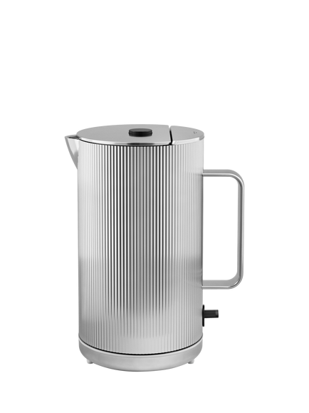 Georg Jensen Bernadotte Electric Kettle, Silver, Silver Silver