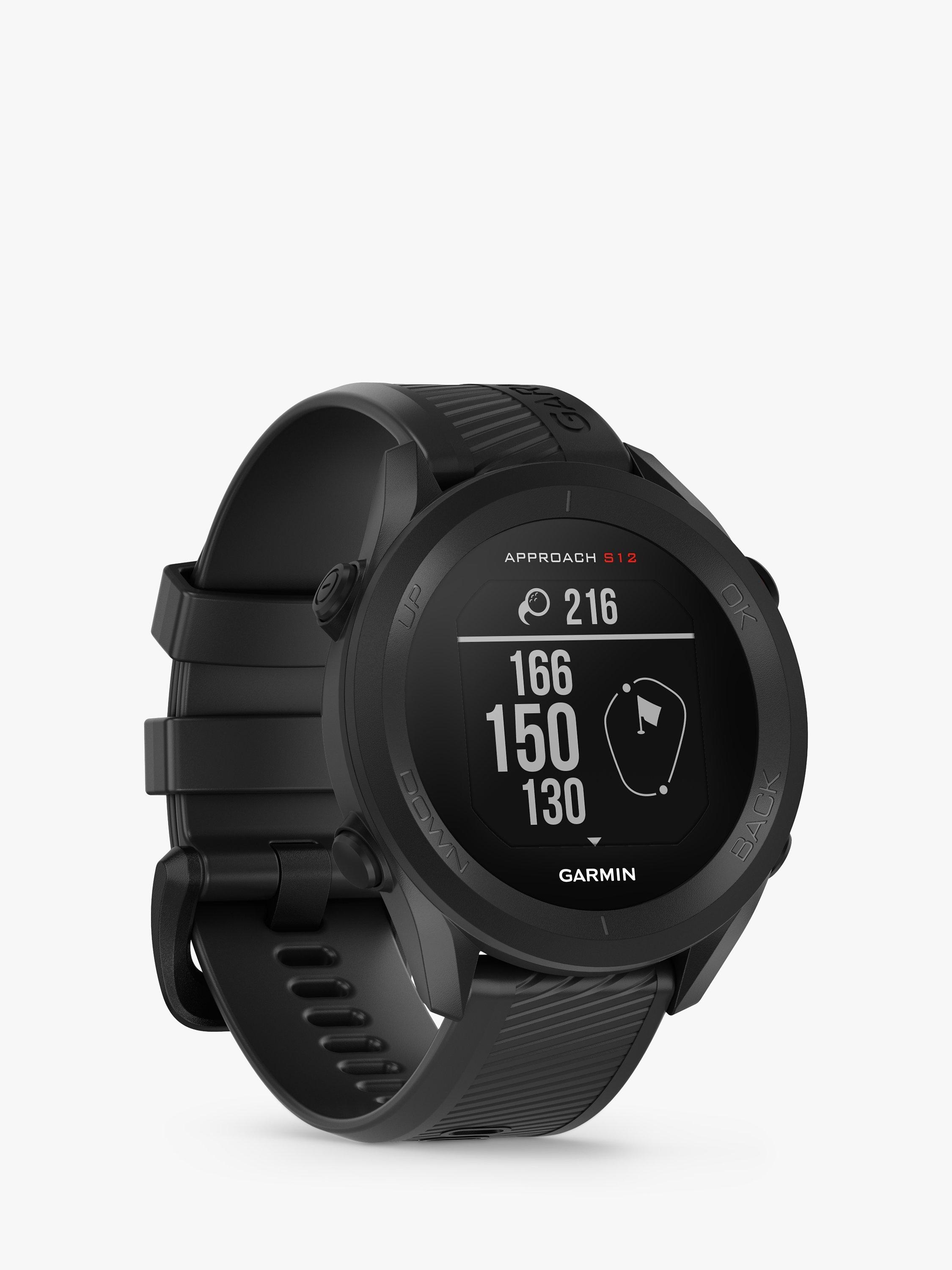 Garmin Approach S12 Golf Watch with GPS Black