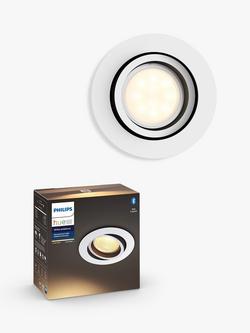 Philips Hue White Ambiance Milliskin Extension Smart Recessed Spotlight, White