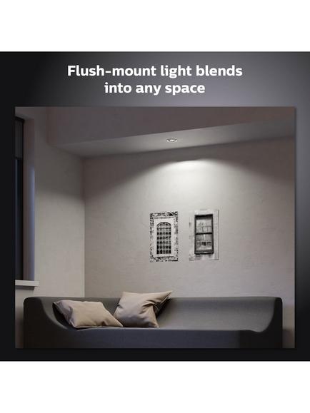 Philips Hue White Ambiance Milliskin Extension Smart Recessed Spotlight - view 2, White