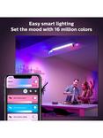 Philips Hue White & Colour Ambiance Smart Centris Smart 4 Light LED Ceiling Spotlight, White