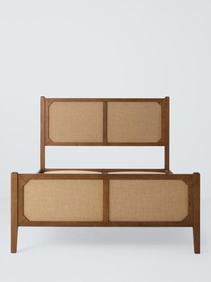 John Lewis Hetti Bed Frame, King Size, Natural Wood - view 2, Natural Wood