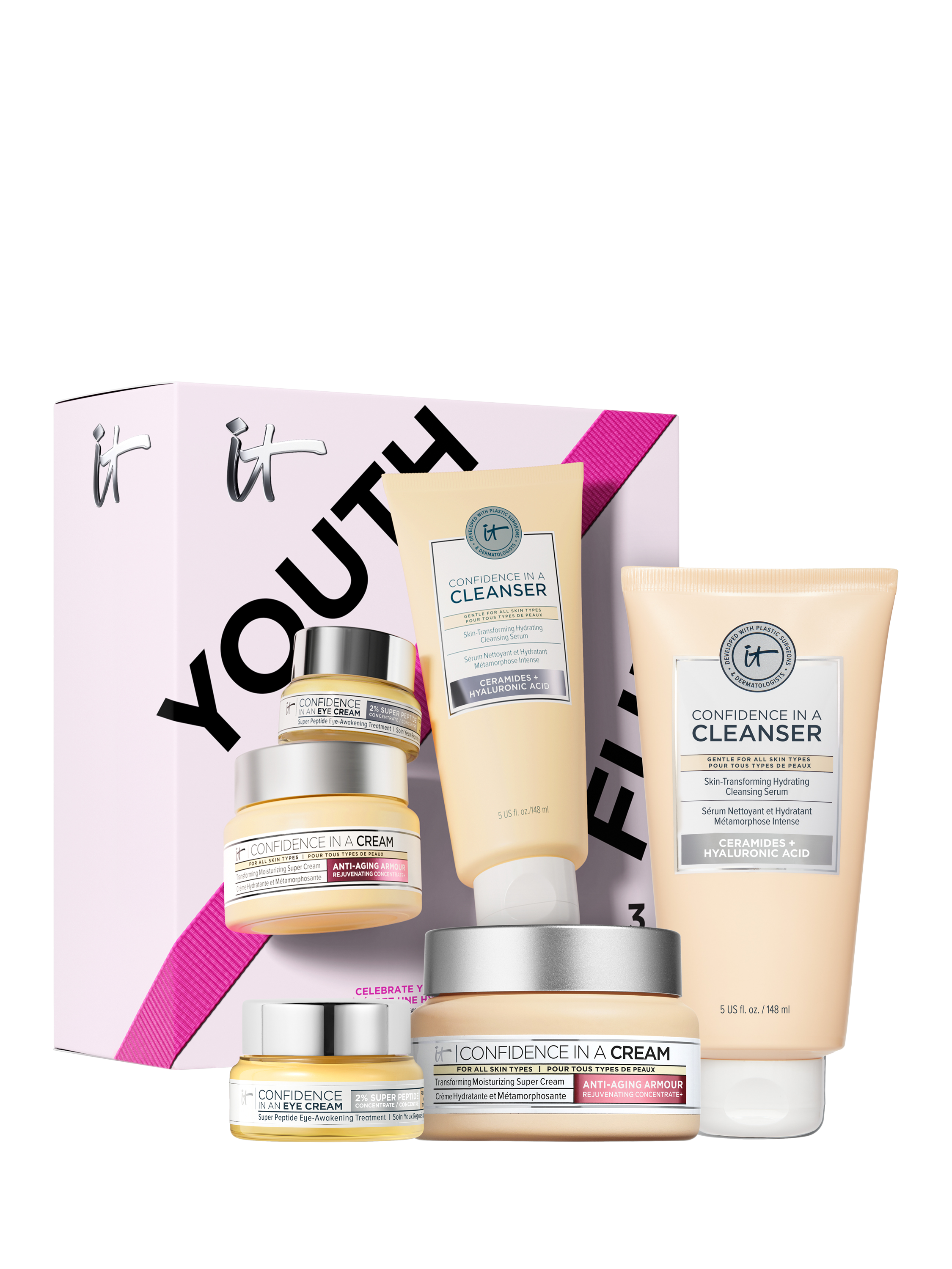 Product image 2 of 5, which shows IT Cosmetics Celebrate Youthful Hydration Anti-Ageing Skincare Gift Set