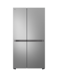 LG GSBC40PYPE Freestanding 60/40 American Fridge Freezer, Silver