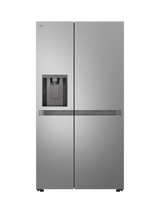 LG GSLC41PYPE Freestanding 60/40 American Fridge Freezer, Silver