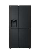 LG GSLE81EPBC Freestanding 60/40 Amercian Fridge Freezer, Black