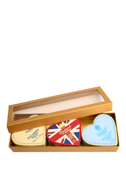 Charbonnel et Walker Mini Hearts Gift Set, 3x 36g - view 2, Multi Multi