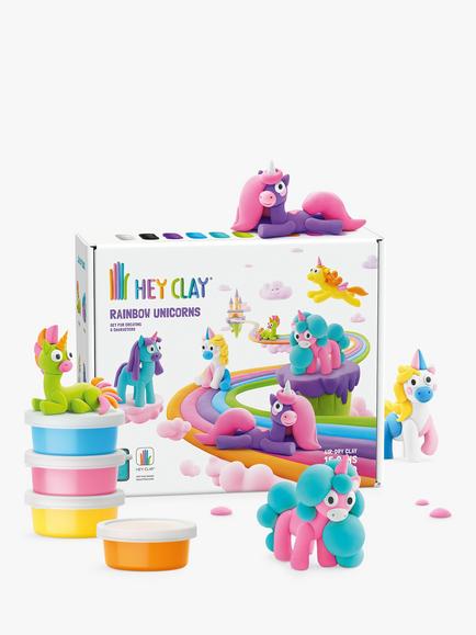 TOMY Hey Clay Modelling Kit - Unicorn, Multi