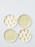 John Lewis Easter Daffodil Small Fine China Plate, Set of 4, 15cm, Yellow